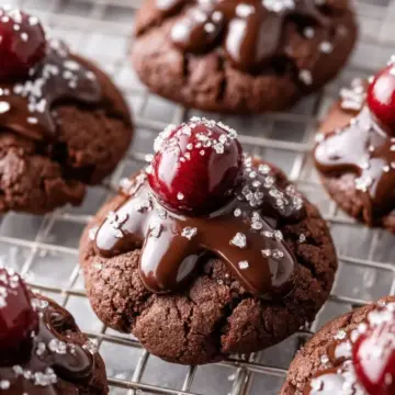 Chocolate-Covered Cherry Cookies