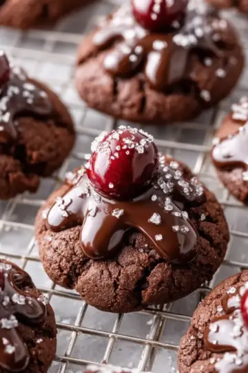 Chocolate-Covered Cherry Cookies