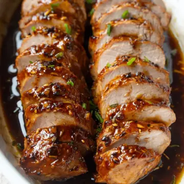Pork Tenderloin Recipe with Honey Garlic Sauce