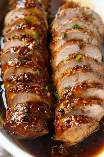 Pork Tenderloin Recipe with Honey Garlic Sauce