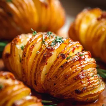 Hasselback potatoes