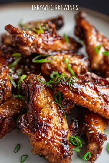 Teriyaki Chicken Wings Recipe w/ Homemade Teriyaki Sauce