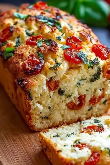 Caprese Quick Bread Recipe