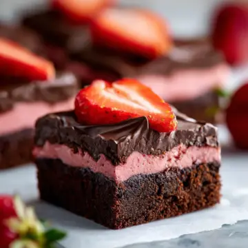 Strawberry Brownies