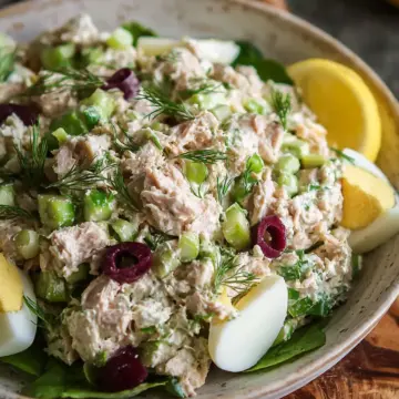 High Protein Cottage Cheese Tuna Salad
