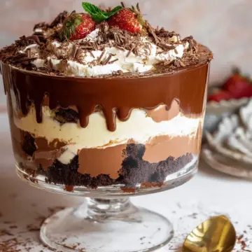 Baileys Chocolate Cheesecake Trifle