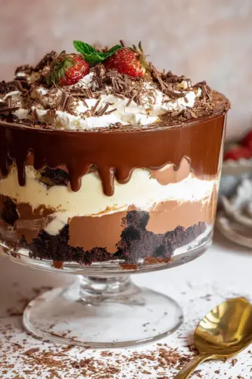 Baileys Chocolate Cheesecake Trifle