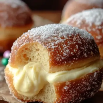 Easy Bomboloni alla Crema Recipe: 10 Steps to Bliss Donuts