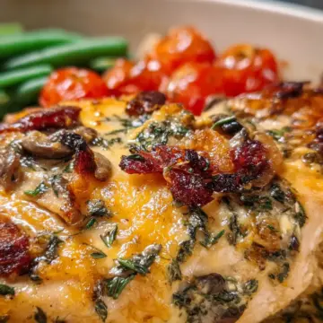 Baked Tuscan Chicken Casserole
