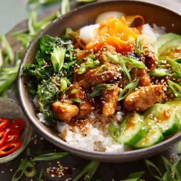 Teriyaki Chicken Rice Bowl Recipe