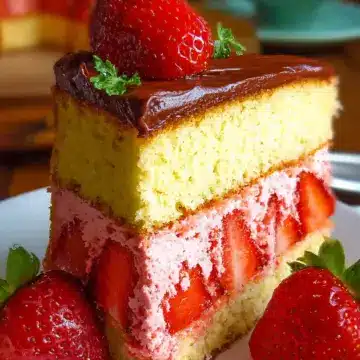 Strawberry Sponge Cake