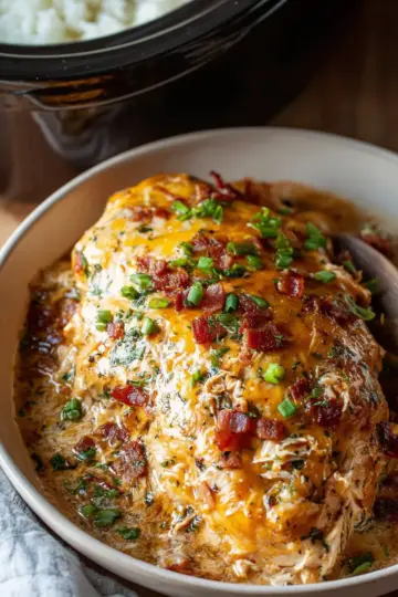 Slow Cooker Crack Chicken