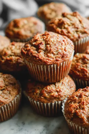 Healthy Banana Muffins