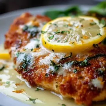 Zesty Italian Lemon Pecorino Chicken