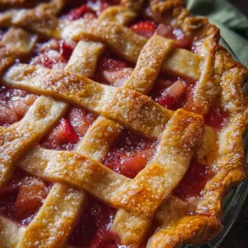Strawberry Rhubarb Pie