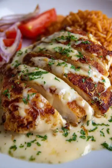 Mexican Chicken With Cheese Sauce