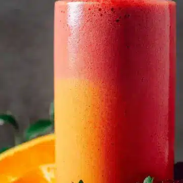 Tropical Smoothie Sunrise Sunset Recipe