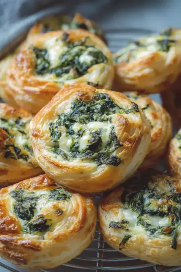Spinach Puff Pastry Bites Are Flaky, Creamy, and Irresistible