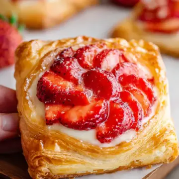 Easy Strawberry Danish