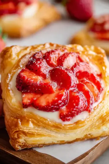 Easy Strawberry Danish