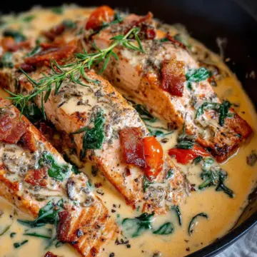 Creamy Tuscan Salmon