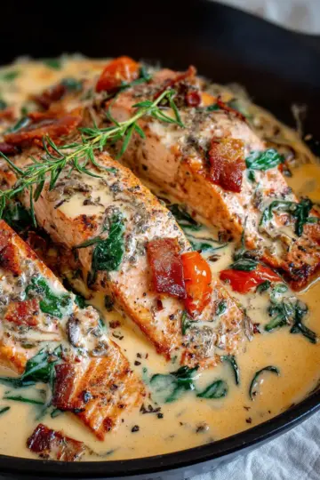 Creamy Tuscan Salmon