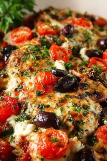 Mediterranean Chicken Bake