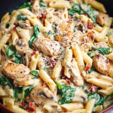 Creamy Tuscan Chicken Pasta