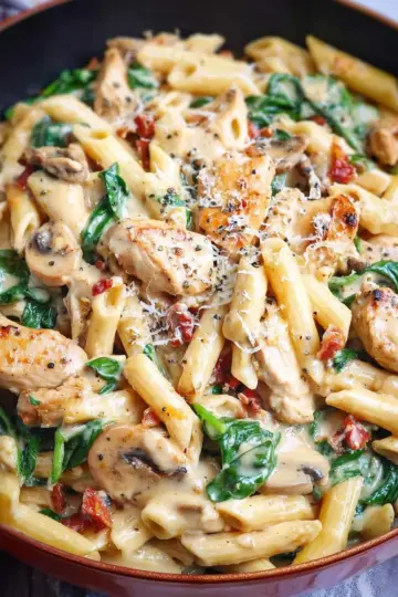 Creamy Tuscan Chicken Pasta