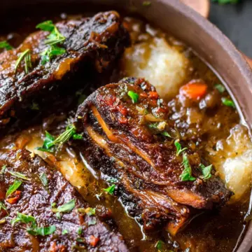 French Onion Short Ribs.