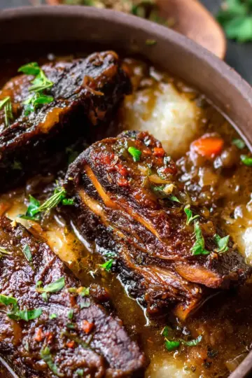 French Onion Short Ribs.