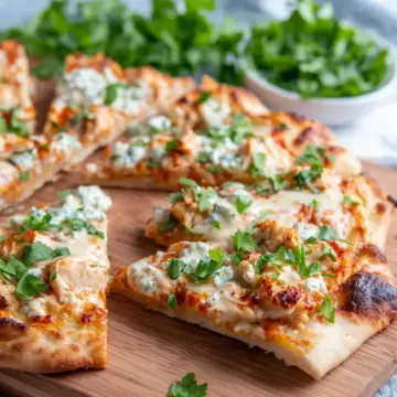 Easy Butter Chicken Flatbread