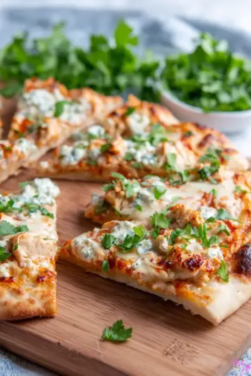 Easy Butter Chicken Flatbread