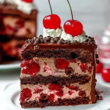 Cherry Garcia Chocolate Cherry Cake Recipe