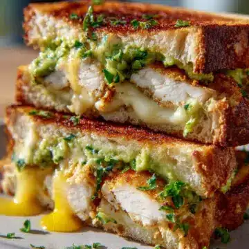 Chicken Avocado Melt Sandwich