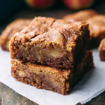 Cinnamon Apple Brownies AKA Apple Blondies