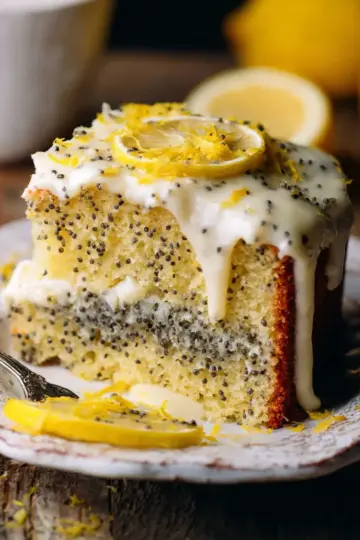 Lemon Poppy Seed Cake