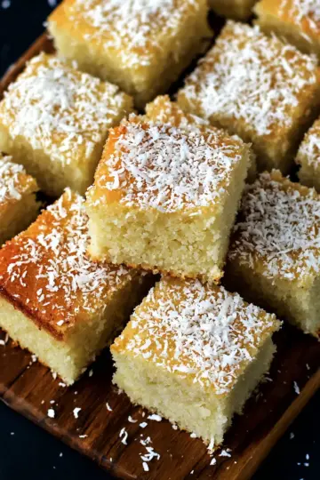 Coconut Milk Snack Cake
