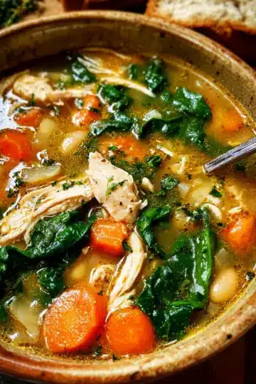 Tuscan Style Chicken Soup