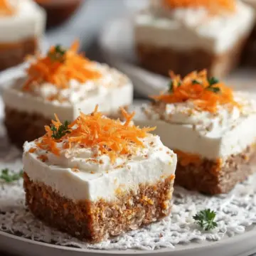 Raw Vegan Carrot Cake Bites Recipe