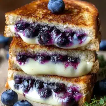 Sweet & Savory Blueberry Grilled Cheese You’ll Crave Daily