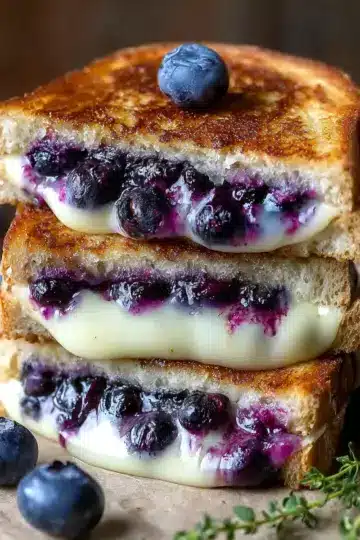 Sweet & Savory Blueberry Grilled Cheese You’ll Crave Daily