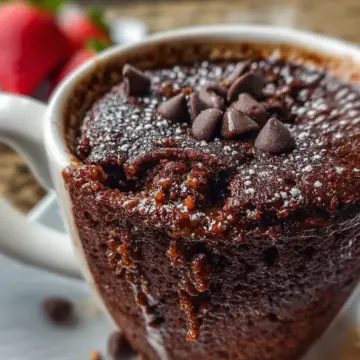 Stunning 90-Second Chocolate Mug Cake Magic