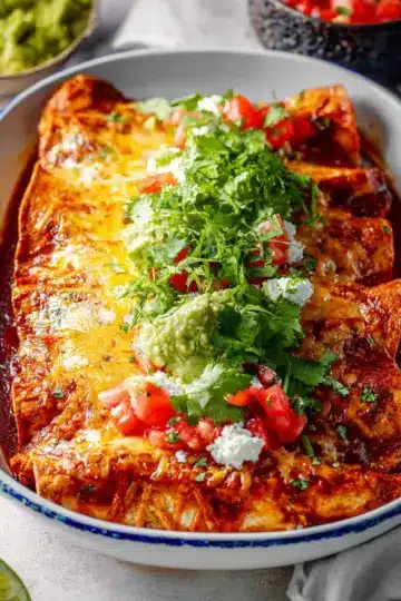 Gluten Free Chicken Enchiladas