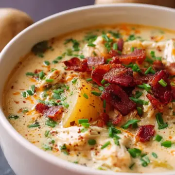 Tasty Crack Chicken Potato Soup