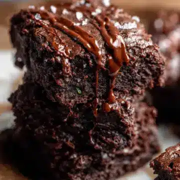 Almond Flour Zucchini Brownies