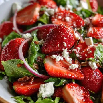 Grandma’s Strawberry Feta Salad