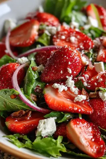 Grandma’s Strawberry Feta Salad