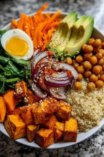 High Protein Buddha Bowl Recipe