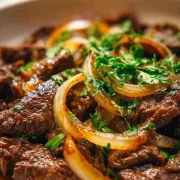 Delicious Beef Sauté with Onions: A Savory French Delight